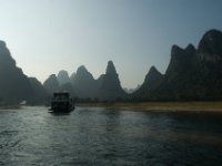 China : China, Vakantie, Vakantie China 2007, berglandschappen, transport en vervoer, vaartuigen, water